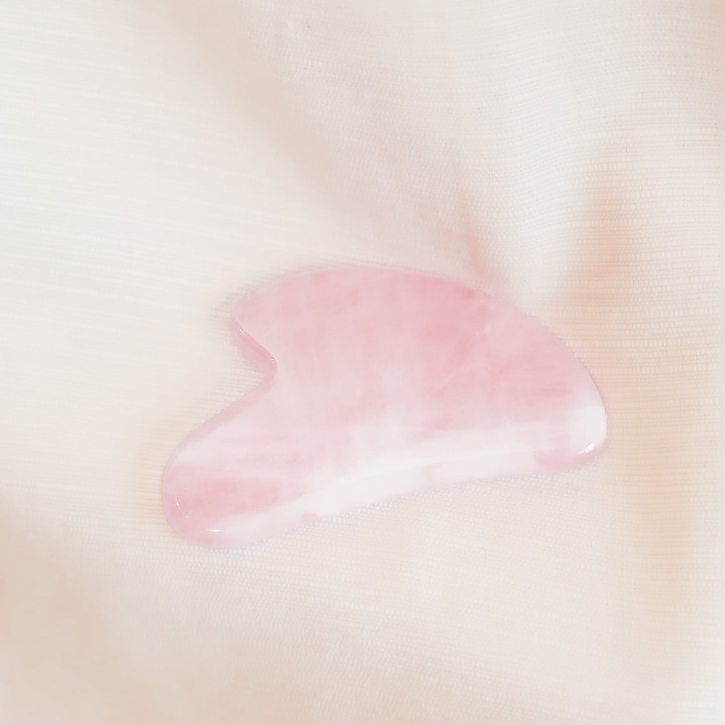 Kit de Massage Visage en Quartz Rose – Gua Sha & Roller