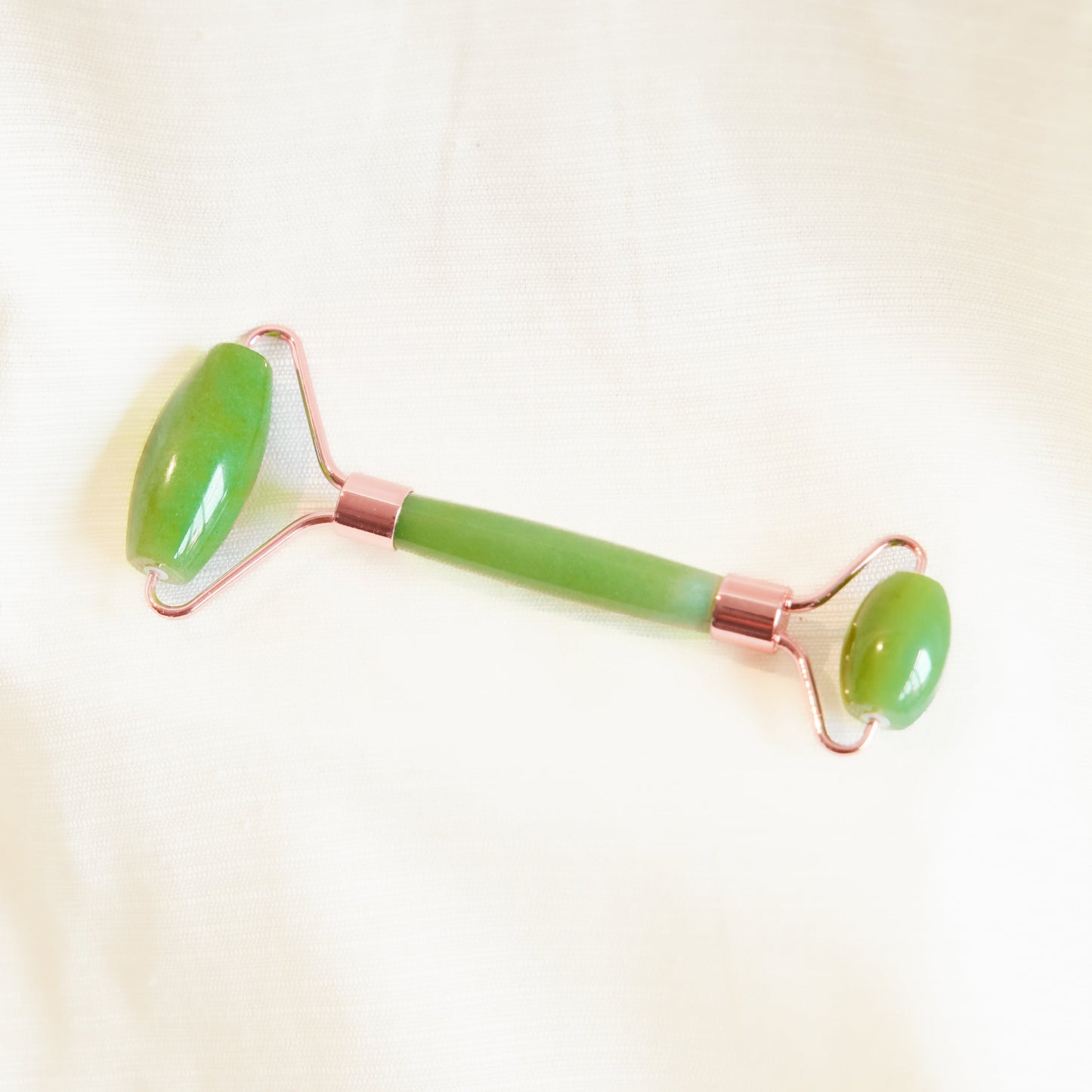 Kit de Massage Visage en Quartz Vert Clair – Gua Sha & Roller
